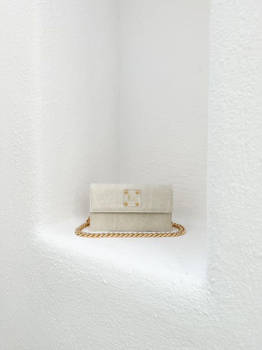 LOULOU BAG | OFF-WHITE TURTLE EMBOSSED
