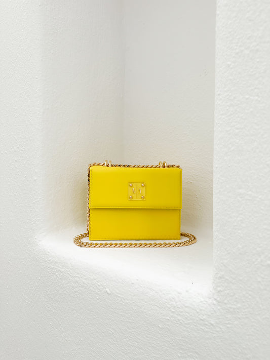 APRIL BAG  |  YELLOW SMOOTH LEATHER