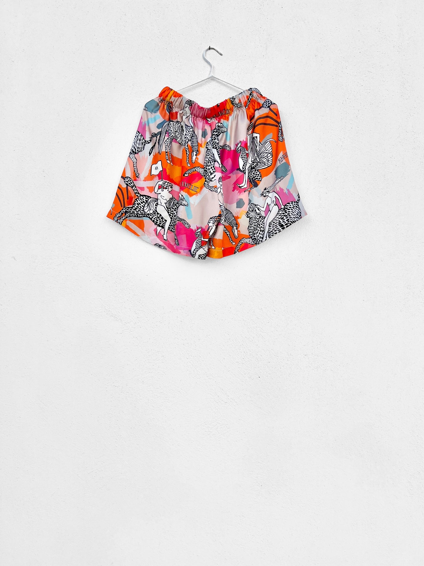 KOSTA SILK SHORTS - MYTHOLOGY PRINT | MULTICOLOR