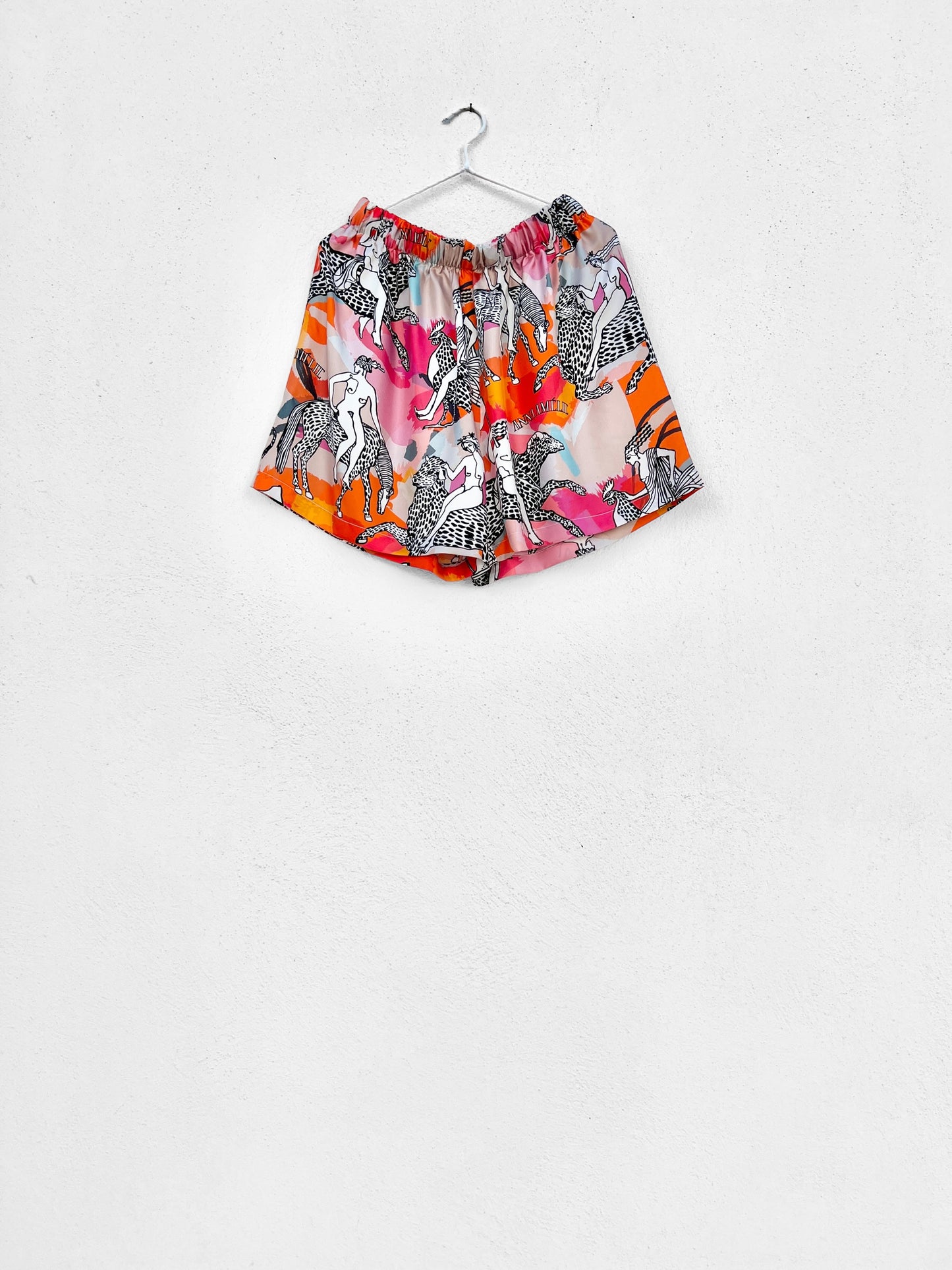 KOSTA SILK SHORTS - MYTHOLOGY PRINT | MULTICOLOR