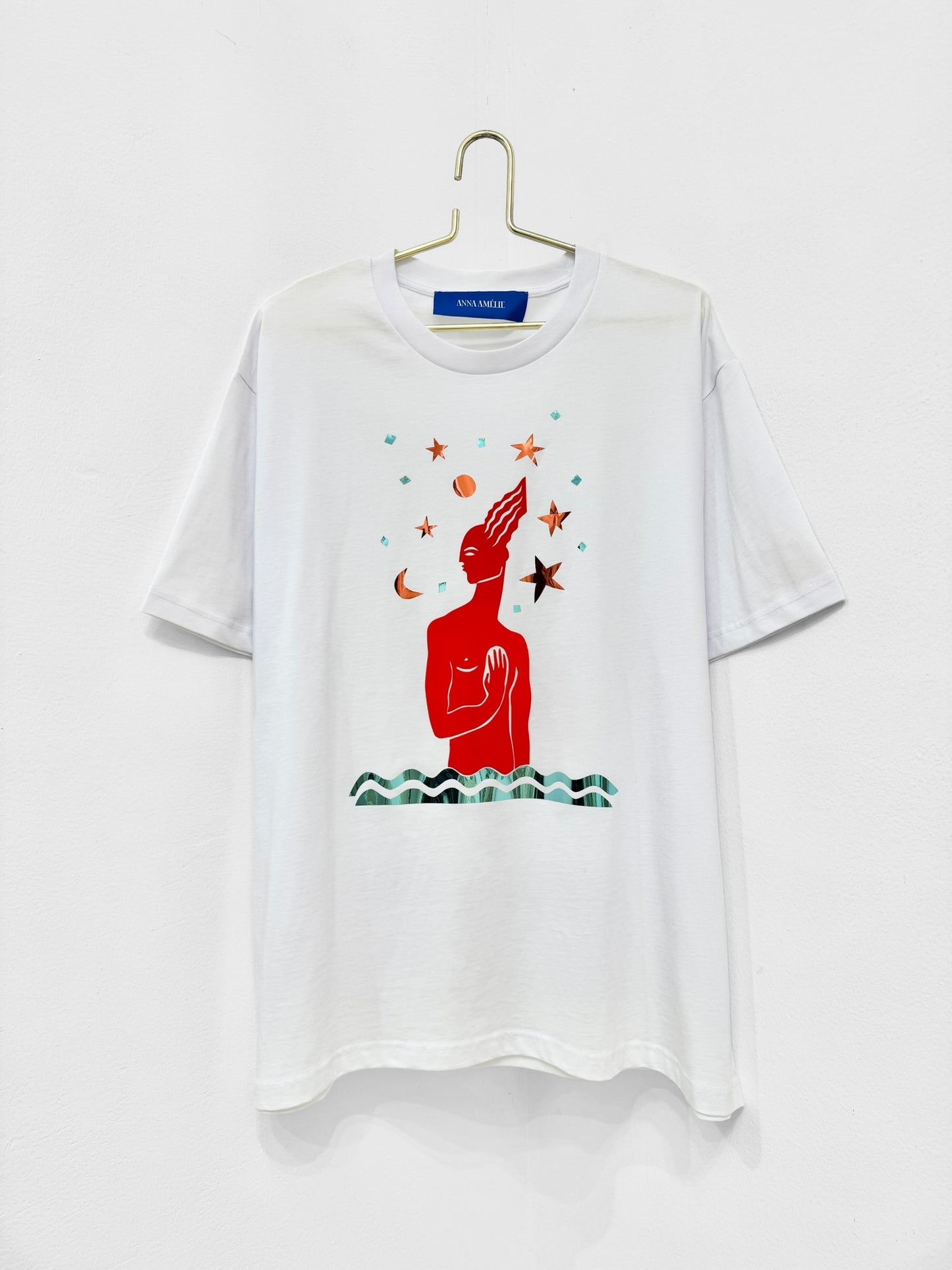 “PAPERCUT” T-SHIRT  #1 - UNIQUE SPECIAL EDITION | RED