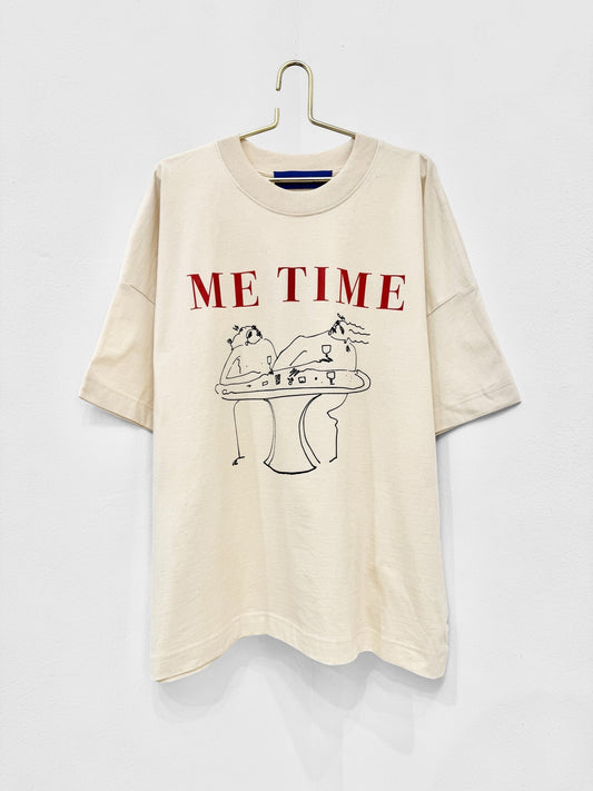 “ME TIME”  T-SHIRT  - UNIQUE SPECIAL EDITION | NATURAL