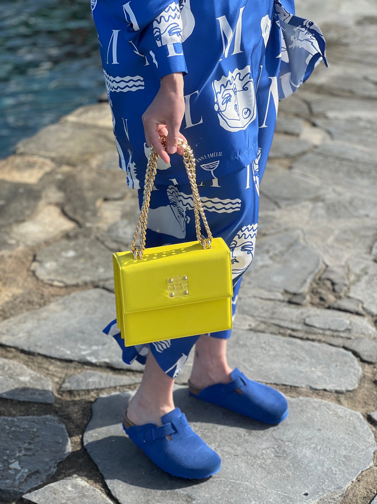 APRIL BAG  |  YELLOW SMOOTH LEATHER