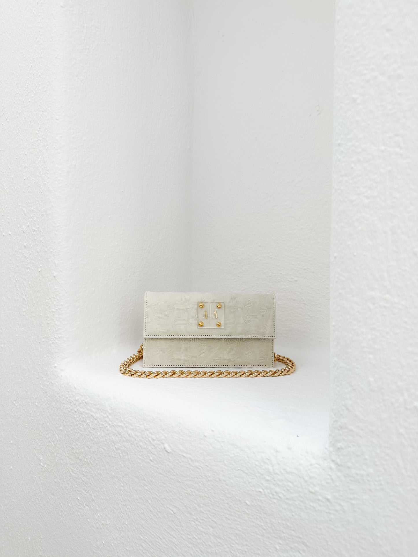 LOULOU BAG | OFF-WHITE TURTLE EMBOSSED